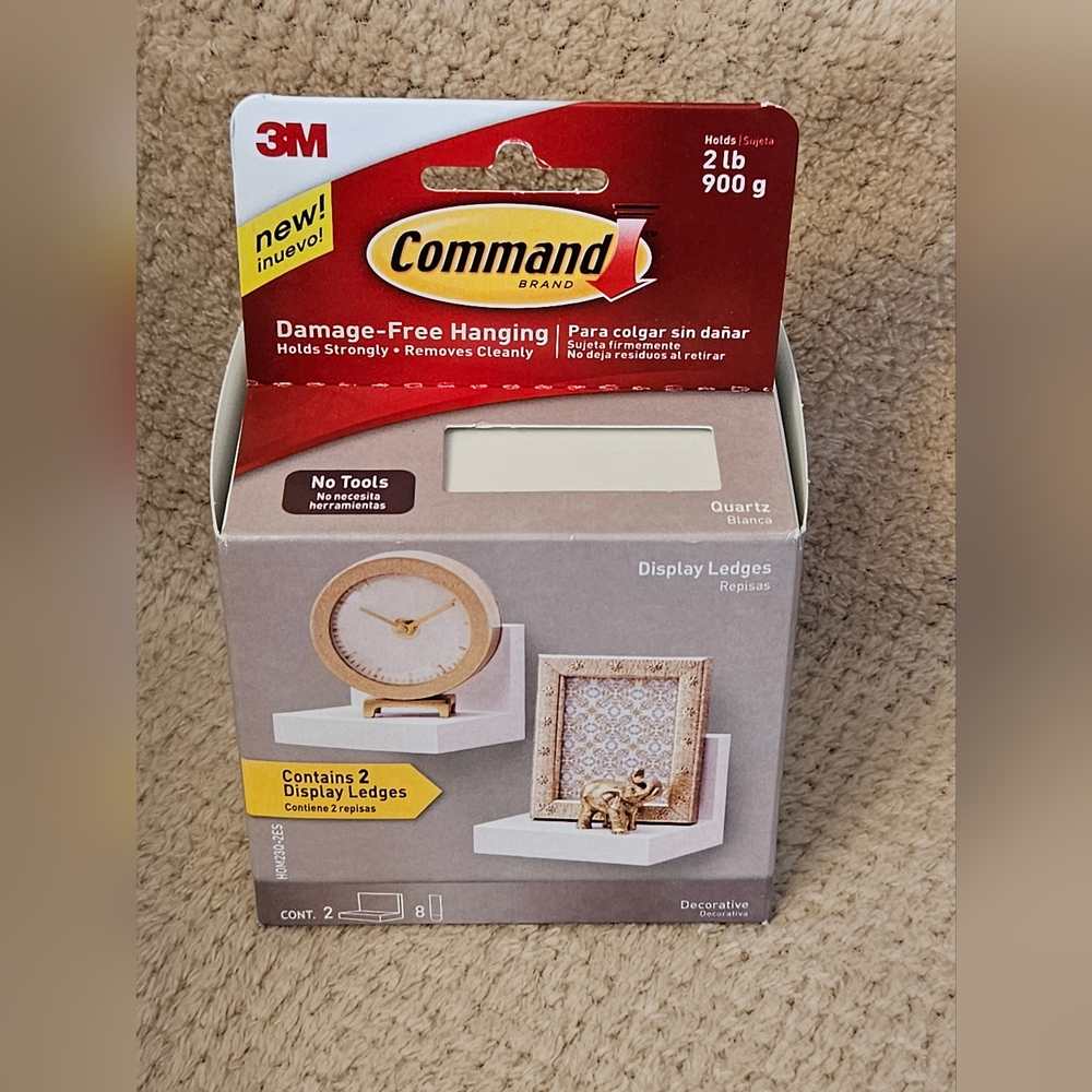 Command Display Ledges, NWT, Quartz